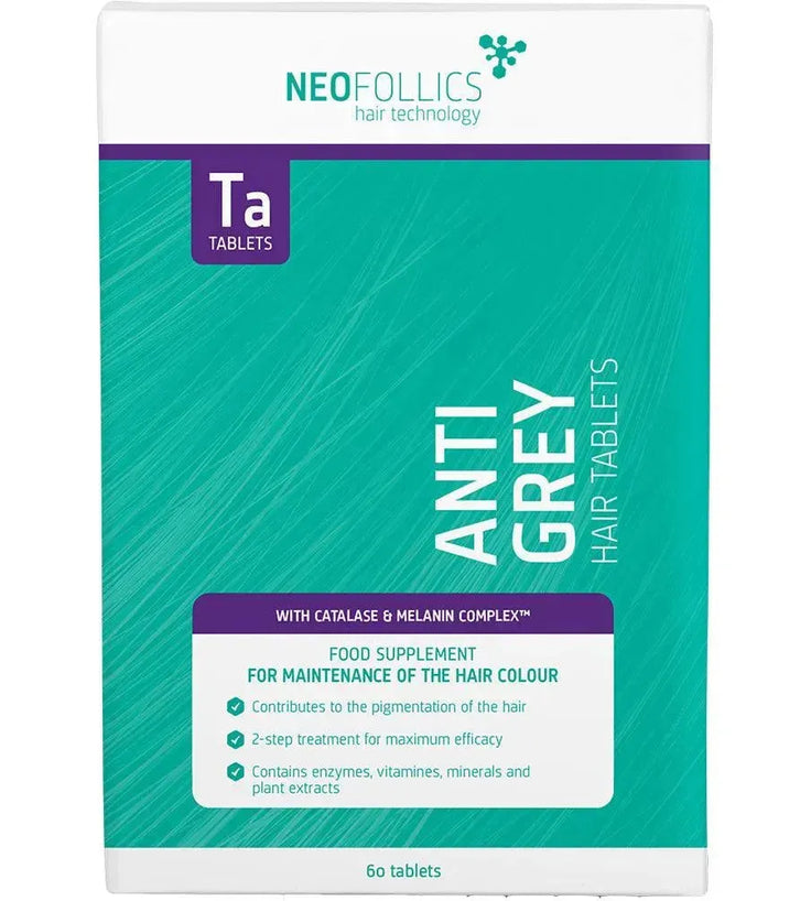 Neofollics anti-grey serum + tablets combination pack - Hairgivers