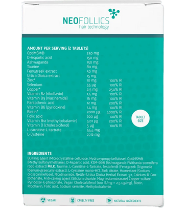Neofollics beard growth tablets - Hair Growth Specialist