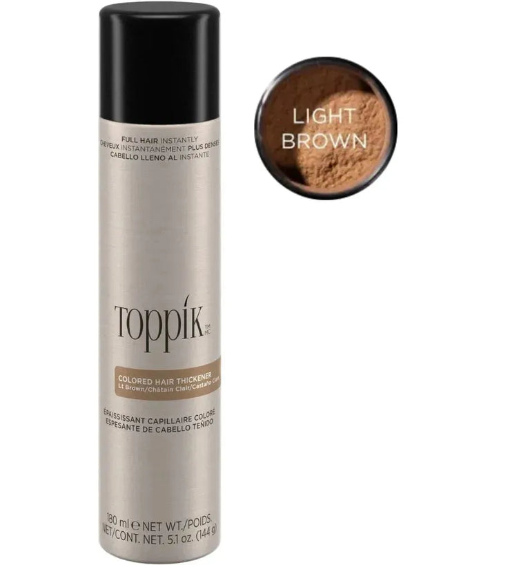 Toppik hair thickener color spray - light brown - Hairgivers