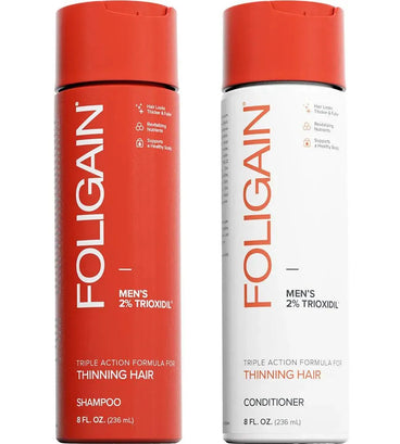 Foligain hair loss shampoo + conditioner men (236 ml) - Hair Growth Specialist