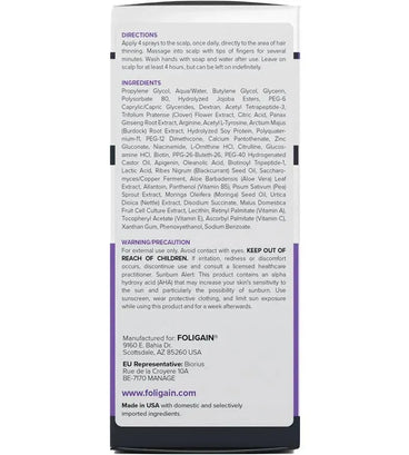 Foligain lotion women (10% Trioxidil) - Hair Growth Specialist