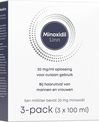Linn Minoxidil 2% spray 3-pak (3x100 ml)