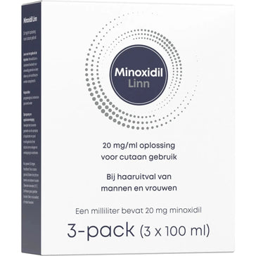Linn Minoxidil 2% spray 3-pak (3x100 ml)