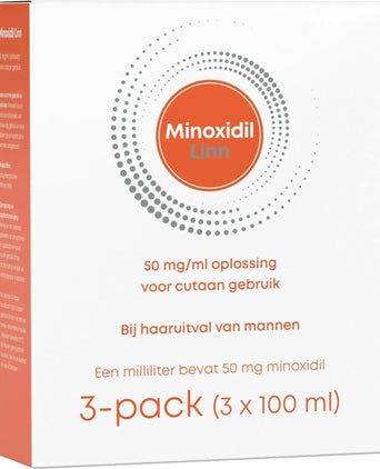Linn Minoxidil 5% spray 3-pak (3x100 ml)