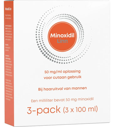Linn Minoxidil 5% spray 3-pak (3x100 ml)