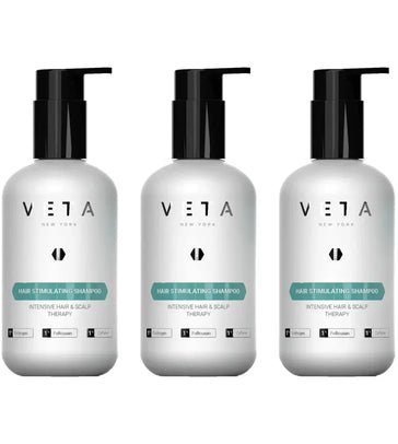 Veta shampoo for hair growth 3-pack (3x250 ml) - Hair Growth Specialist